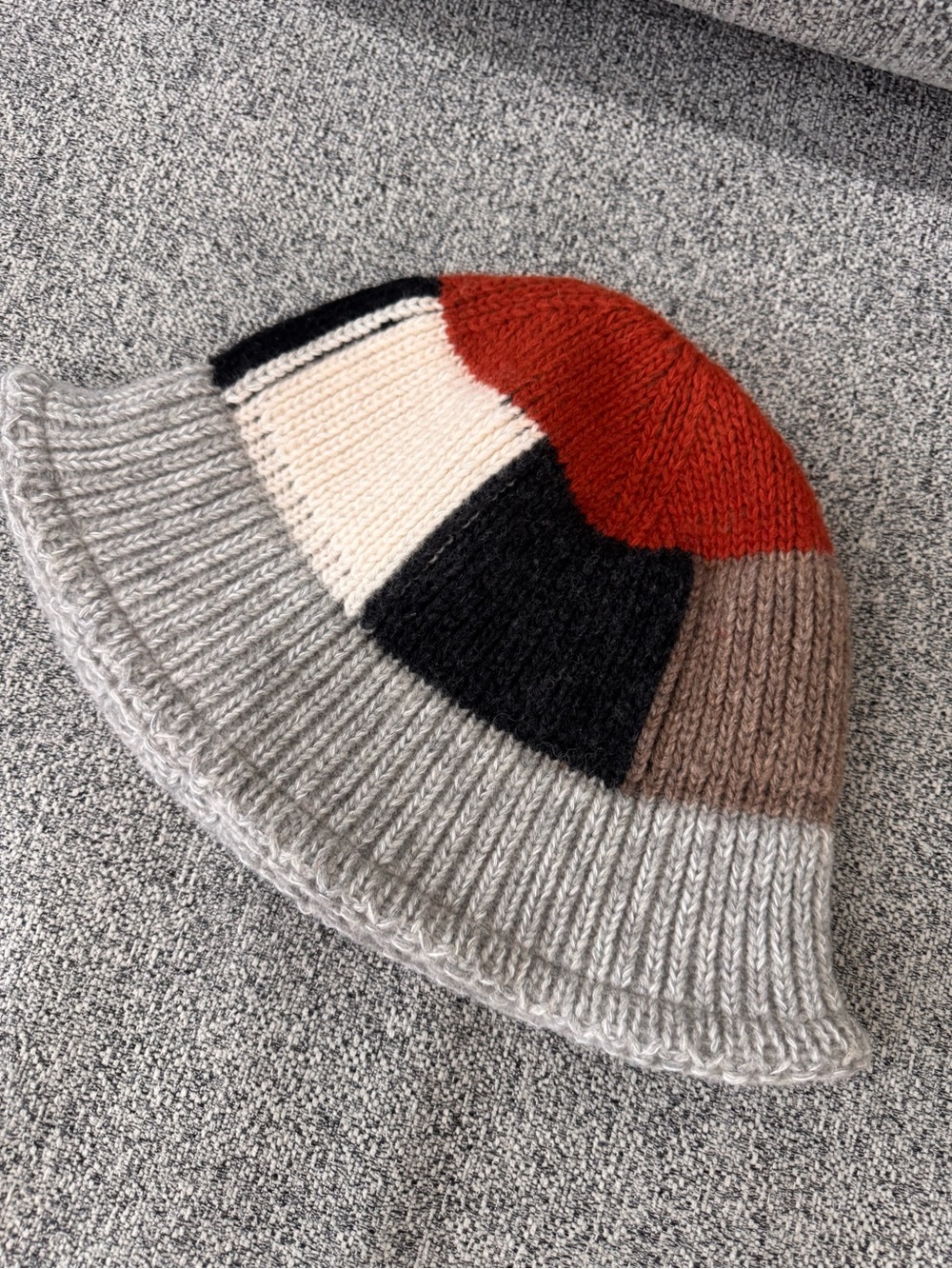 Wool Knit Bucket Hat - Wired